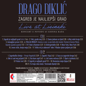 DRAGO DIKLIĆ - ZAGREB JE NAJLJEPŠI GRAD